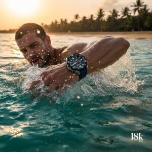 Men’s Waterproof Sports Watch – Diving and Beach Swimming Watch