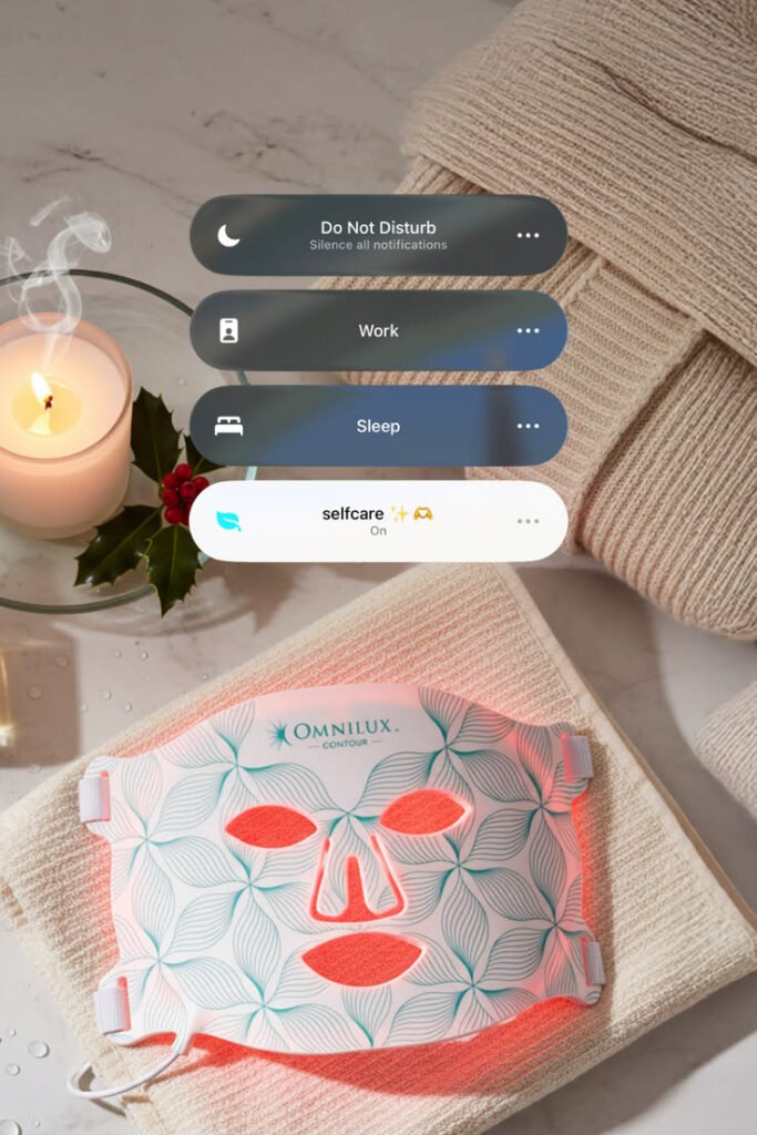 Omnilux Contour Face review red light therapy LED mask