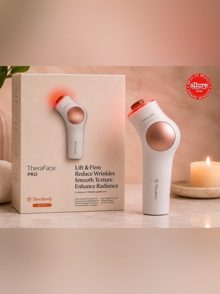 TheraFace PRO LED light therapy attachment for facial skincare
