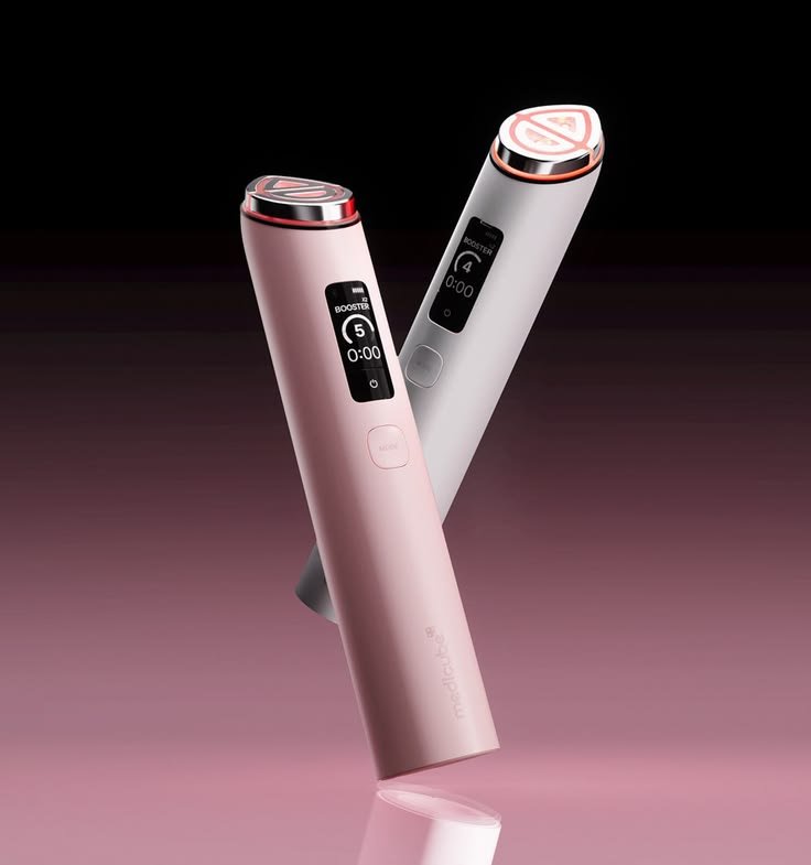 Close-up of MEDICUBE AGE-R Booster Pro facial device